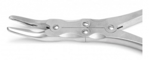 Luer Rongeur 7" Curved Jaws 8MM Bite